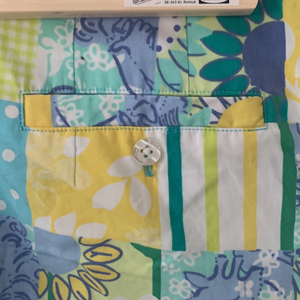 Lilly Pulitzer skirt sz 2 Trophy Patch - Picture 4 of 5